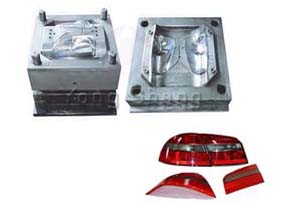 Car lamp cover mold