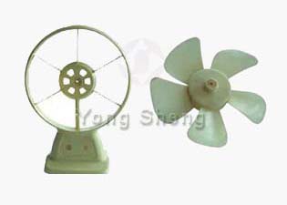 plastic part for electric fan