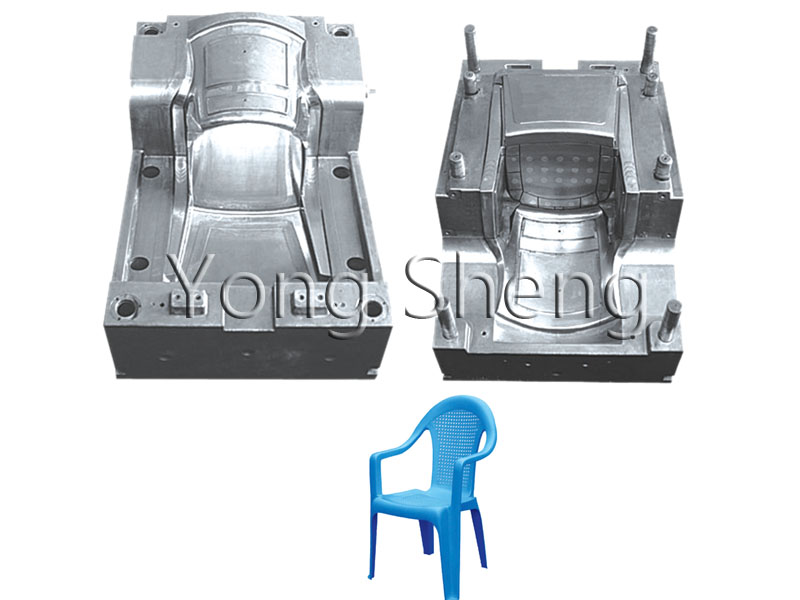 Plastic chair mold