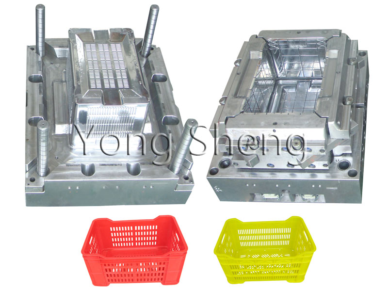 Plastic basket mold